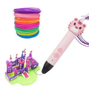Benzersiz 3D cetvel kalemi ile LCD ekran çocuk eğitim ve Problem çözme becerileri için mükemmel hediye 3d kalem baskı yazıcı