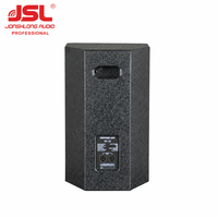 Haut-parleur passif JSL 10 pouces, audio 250W, coque en contreplaqué, design carré, CR-10