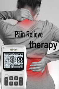 4 en 1 Tens Unit Ems Rusia máquina <span class=keywords><strong>de</strong></span> terapia interferencial actual Estimulador del nervio vago para aliviar el dolor Solución <span class=keywords><strong>de</strong></span> bienestar - Product Image 3