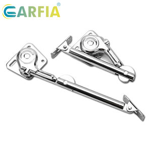 Soporte de Tapa de Aleación de Zinc <span class=keywords><strong>Garfia</strong></span> con Cierre Suave para Cocina, Taller, Caja de Juguetes y Puertas Abatibles con Apertura Superior, Fácil de Instalar - Product Image 1