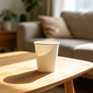 Gobelets en papier kraft à double paroi personnalisés VIC avec impression dorée pour service de jus 8oz/12oz/16oz Diamètre 90mm - Product Image 5