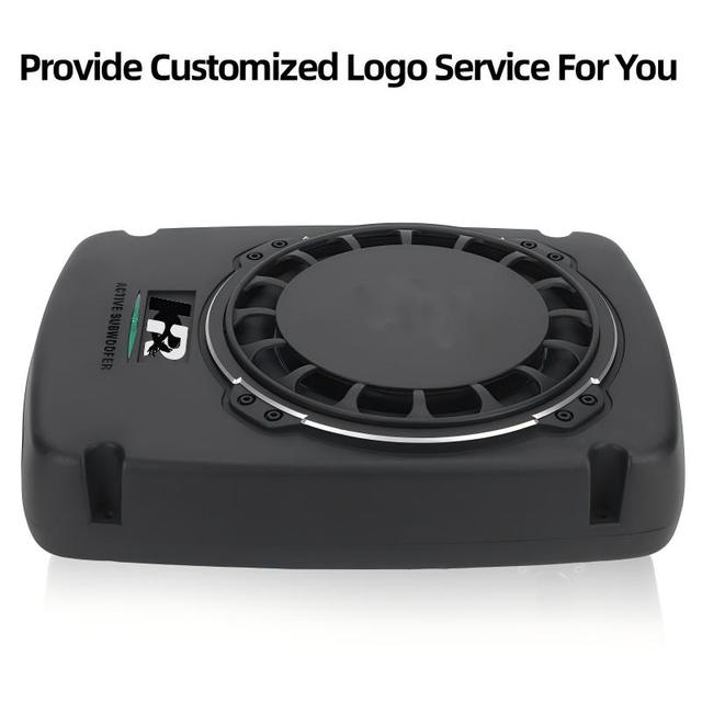 8 Inch Thin Subwoofer 240W Max Dual 4 Ohm Injection Molded Poly Cone Rubber Edge Car Speaker for SUV Under Seat Enclosure