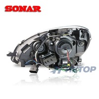 Phare HETOP SONAR W204 2007-2010, mise à niveau LED, phare avant C-Class, feux de jour DRL, clignotants, lampe avant, Plug and Play pour Benz