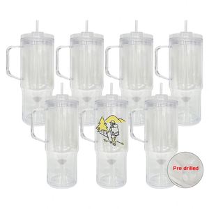 Vaso de Plástico para Globos de Nieve con Recubrimiento UV DTF, Orificio Preperforado y Tapón de Silicona - Product Image 2
