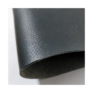 Special leather earth pattern anti slip leather embossed breathable fabric for microfiber glove