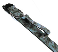 Collier tactique pour chien en nylon solide durable de 1,5 pouce de large, doublure rembourrée douce et confortable, lavable, boucle en métal à dégagement rapide