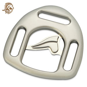 HL10130DC-top de hebilla cuadrada de 2 o 3 vías, sin mangas, con hebilla y cuello halter - Product Image 2