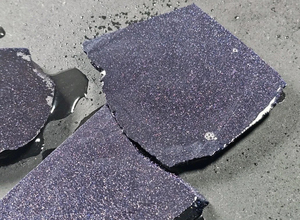 Wholesale Natural Blue Purple Goldstone slab Rough Unpolished Slabs Blue Sandstone - Product Image 4