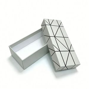 Recyclable Handmade Two Piece Recycled <b>Materials</b> Self Erecting Luxury Gift Box Lid Base with Custom Logo for Clothing <b>Packaging</b> - Product Image 3