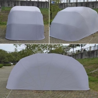 Abri de voiture moderne pliable en acier galvanisé pour garage et extérieur, abri de stationnement portable avec toile enduite de PU