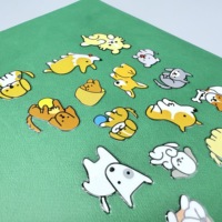Feuille d'autocollants A4 A5 A6 Kiss Cut pour impression papier autocollant mat feuille d'autocollants personnalisés en vinyle