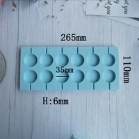 Runde Lutscher Candy Cake Backformen Silikon Lutscher Form für Schokoladen kuchen Geburtstag Dekorieren Gebäck form