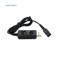 Câble de charge USB A00390 4.3V 70mA pour rasoir Philips QP2520 QP2521 QP2523