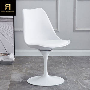 <span class=keywords><strong>Chaise</strong></span> de tulipe blanche moderne minimaliste nordique <span class=keywords><strong>tabouret</strong></span> de bar en plastique <span class=keywords><strong>chaise</strong></span> de bar à jambes hautes <span class=keywords><strong>chaise</strong></span> de bar de cuisine pivotante - Product Image 2