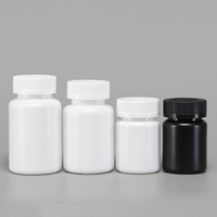 Botol Plastik Kemasan Obat Vitamin Kapsul Tablet Custom Produsen dengan Tutup Ulir