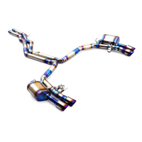 Sistema de Escape Valvetronic de Aleación de Titanio para Audi A6 A7 C7 C8 3.0T 2012-2023, Silenciador de Alto Rendimiento, Mejora de Rendimiento