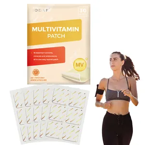 Exercise Essential Vitamin Absorb Keep Fit More Focus Vitamin Stickers Topical Multivitamin Patches