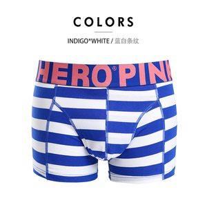 Extérieur toeya — Boxer en coton à rayures larges pour homme, sous-vêtements rose, sur mesure, boite de nuit, tendance, vente en gros - Product Image 6
