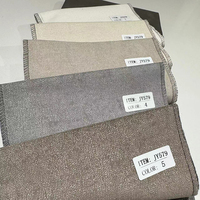 Tissu de velours adhésif en peluche de rembourrage en polyester 100 d'approvisionnement d'usine
