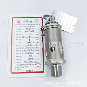 Válvula de seguridad A28X-16P de 1 pulgada para vapor, alivio de presión a alta temperatura para esterilizador SD138 SU4 - Product Image 3