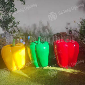Luz decorativa con diseño de chile IP65 para jardín, paisaje, eventos festivos e iluminación de festivales al aire libre - Product Image 2