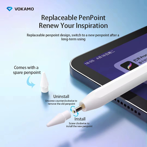 Lápiz Óptico Capacitivo Inteligente para Pantalla Táctil, Compatible con Sistema IOS, Carga Magnética Inalámbrica, para <span class=keywords><strong>iPad</strong></span> <span class=keywords><strong>Pro</strong></span>, Lápiz de <span class=keywords><strong>Dibujo</strong></span> - Product Image 4