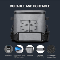 Sac isotherme en TPU isolé portable pour nourriture souple étanche et réutilisable pour la pêche au pique-nique à la plage de camping