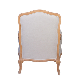 Moderna Poltrona Divano per il Tempo Libero per Soggiorno, Sala da Pranzo <span class=keywords><strong>e</strong></span> Uffici con Rivestimento Sfoderabile in Velluto <span class=keywords><strong>e</strong></span> Lino dal Design d'Accento - Product Image 4