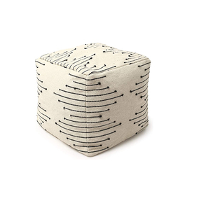 Contemporary Leather <b>Stool</b> Ottoman Soft Comfortable <b>Padded</b> Seat Living Room Furniture For Modern Home Interior Design - Product Image 1