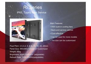 Display LED Pubblicitario per Esterni <span class=keywords><strong>P</strong></span>.8mm 4K HDR10 Impermeabile - Product Image 4