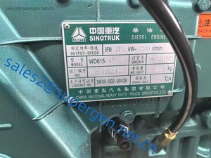 Parti Usate per Camion Sinotruk Howo, Motori <span class=keywords><strong>Diesel</strong></span> WD615.47 371HP Nuovi e Componenti per Macchinari - Product Image 6