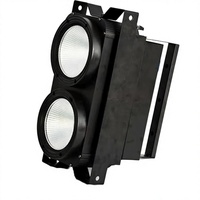 Projecteur LED COB RGBW DMX 200W à 2 yeux pour éclairage de scène d'église et de mariage, fabriqué à Guangzhou