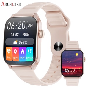 Nouvelle montre connectée <span class=keywords><strong>T1</strong></span> tendance pour unisexe, entraînement respiratoire, modes sportifs multiples, rappel de messages, moniteur de santé, Reloj Inteligente - Product Image 1