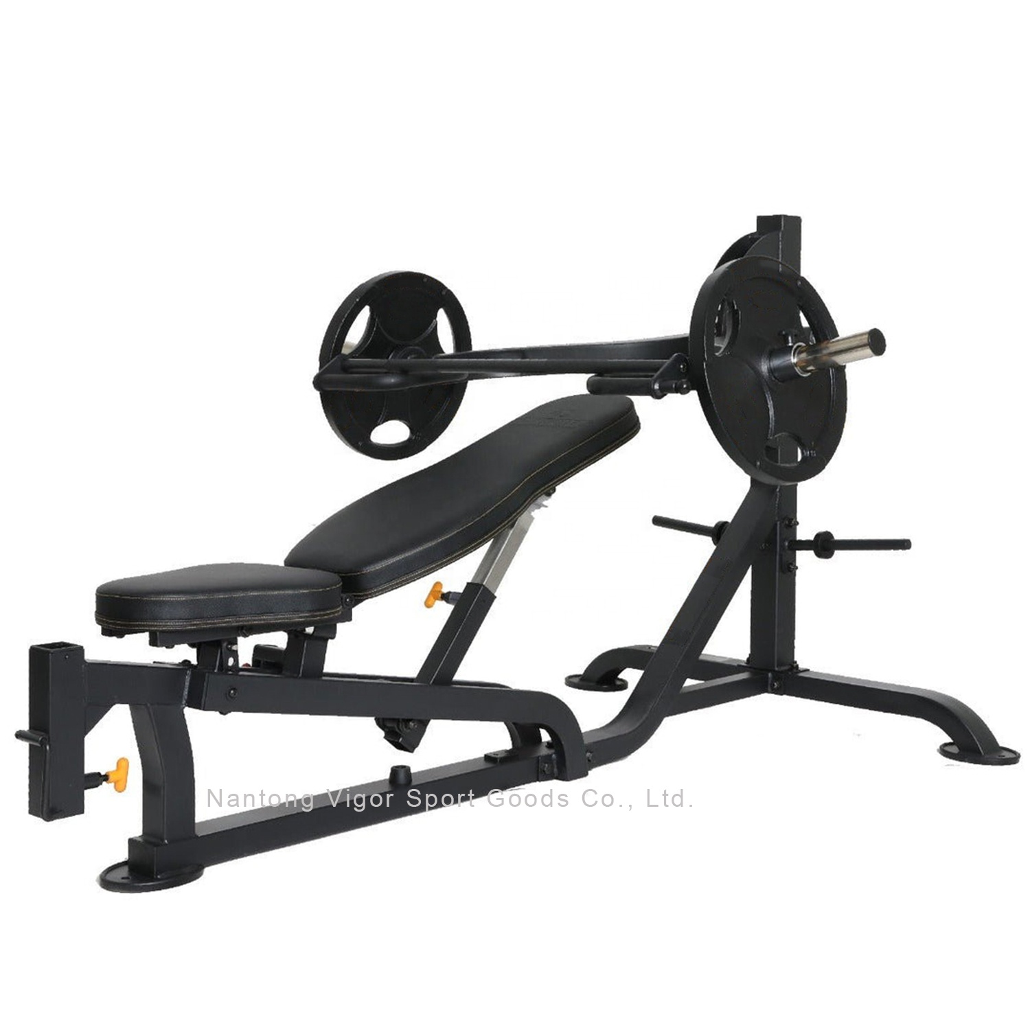 VIGFIT Ajustável Flat Incline Peso Bench Chest Press Machine Fitness Work Out Banco com Convergência Independente