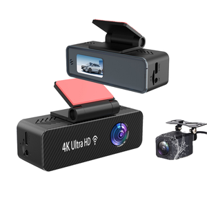 Vente chaude Caché 2 pouces Dash <span class=keywords><strong>Cam</strong></span> avec G-Sensor Double <span class=keywords><strong>Cam</strong></span>éras De Voiture avec Wifi Vision Nocturne Enregistrement En Boucle Mode De Stationnement pour Voiture - Product Image 2