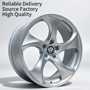 Jantes Flowtone 19 pouces 5x120mm 5x108mm 5x114.3 en alliage moulé, couleur argent, pour voitures de sport et de tourisme Toyota, Honda, BMW, <span class=keywords><strong>Volvo</strong></span> - Product Image 1