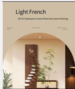 Applique murale tridimensionnelle en grès sur le thème de l'<span class=keywords><strong>ascension</strong></span> de style vintage Suspension décorative d'entrée pour la décoration de la maison de couloir - Product Image 6