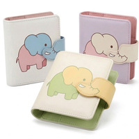 Album Chasing Star avec couverture en PU, boucle éléphant, version mini, format grille simple, pour photos 3 pouces, personnalisable