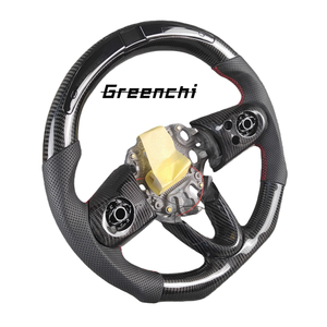 Volante de Fibra de Carbono con LED para <span class=keywords><strong>MINI</strong></span> <span class=keywords><strong>Cooper</strong></span> F56 F55 |   Artículos Deportivos de Cuero - Product Image 1