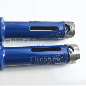Trung Quốc Nhà sản xuất bạc Hàn 38 Mét lõi Bit khoan Turbo phân khúc khô Kim Cương lõi khoan bit cho đá granit đá cẩm thạch - Product Image 2