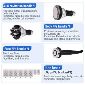 เครื่องดูแลผิวส่วนบุคคลรุ่นใหม่ 360 องศา 9in1 เครื่องเสริมความงาม เครื่องดูแลผิวกายเย็น สำหรับใช้ส่วนตัวและร้านเสริมสวย - Product Image 5