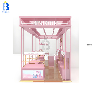 Exhibidor de Cosméticos para Salón de Uñas, Diseño Personalizado de Fábrica, Kiosco de Belleza para Centro Comercial - Product Image 5