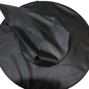 Cappello da strega di <span class=keywords><strong>Harry</strong></span> <span class=keywords><strong>Potter</strong></span> per feste di Halloween, decorazione in tessuto Oxford nero, accessorio per travestimenti, cappello divertente per feste - Product Image 3