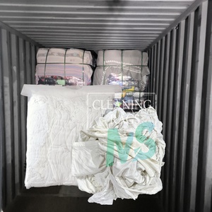 Trapos de Limpieza Súper Suaves de Algodón Clasificado, Trapos Blancos de Algodón para Mantenimiento de Cubiertas de Embarcaciones y Limpieza Industrial - Product Image 1