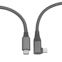 Kabel Transfer Data USB 3.2 Gen1 3A, pengisian cepat 5M 4M 3M Tipe C Tipe C kompatibel VR perangkat Bank daya ponsel