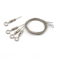 Accessoires d'éclairage personnalisés Oem Offre Spéciale pince de câble à crochet réglable en laiton pour kit de suspension de câble
