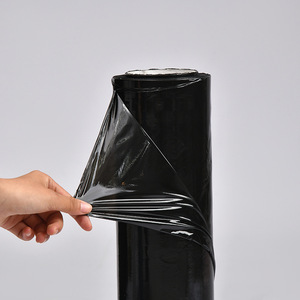 黒青LLDPE防湿ストレッチ包装フィルムロール50cm手巻き用青色ソフトプラスチック包装ロール - Product Image 2