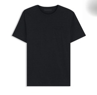 Camiseta Casual para Hombre 2026 con Pedrería, Bordado Personalizado, Algodón, Corte Raglán, Lavado de Alta Calidad, Transpirable