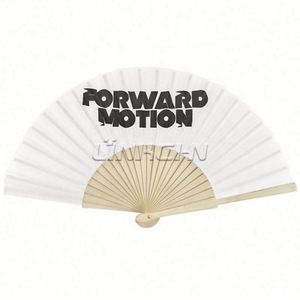 Abanico de mano de madera personalizado de 23 cm, modelo español, pintado a mano, recuerdos de boda, artesanías de madera a granel, cajas de madera, letreros de pared - Product Image 4