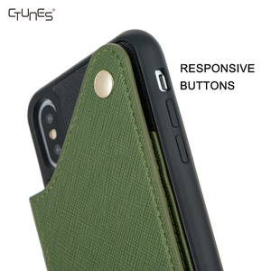 Desmontable hombro Crossbody <span class=keywords><strong>de</strong></span> cuero collar caja del teléfono celular con correa ranura para <span class=keywords><strong>tarjeta</strong></span> <span class=keywords><strong>monedero</strong></span> para iPhone X/XS - Product Image 2